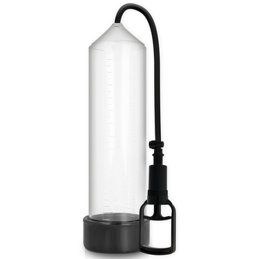 Pompa Pene Manuale con Tubo Lungo 24 cm per Erezioni Potenziate